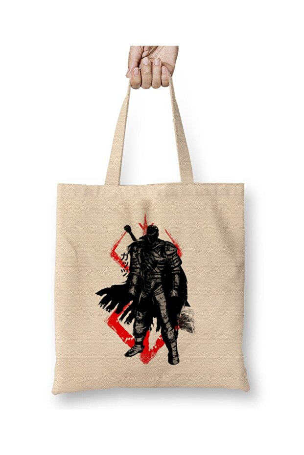 Crimson Guts Berserk Tote Bag Long Handle