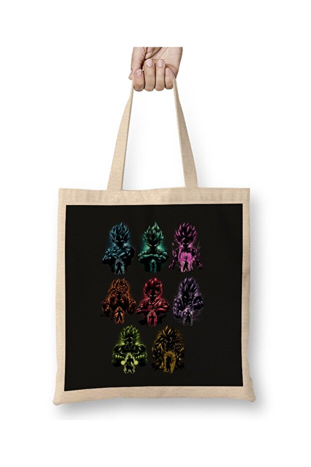 Goku DBZ Set Tote Bag Long Handle