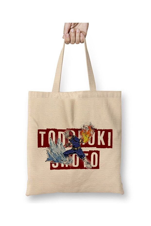 Todoroki Half Half Todoroki Shoto Cloth Bag Long Handle