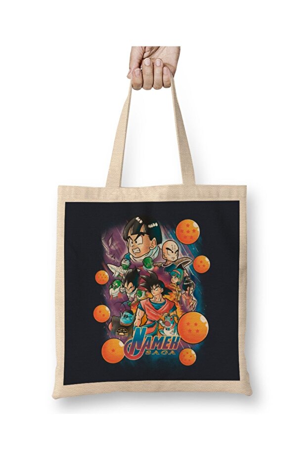 Anime And Manga Namek Saga Tote Bag Long Handle