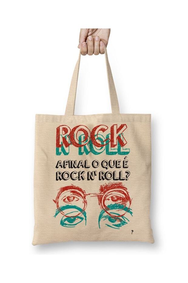 حقيبة حمل Afinal O Que E Rock'roll ذات مقبض طويل