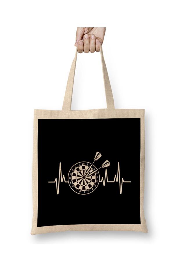 حقيبة حمل من Heartbeat Dartboard Darts Player Team Dart Throwing Arrow بمقبض طويل