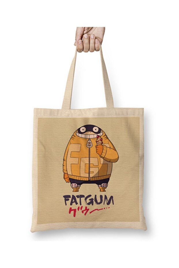 My Hero Academia Fatgum Tote Bag Long Handle