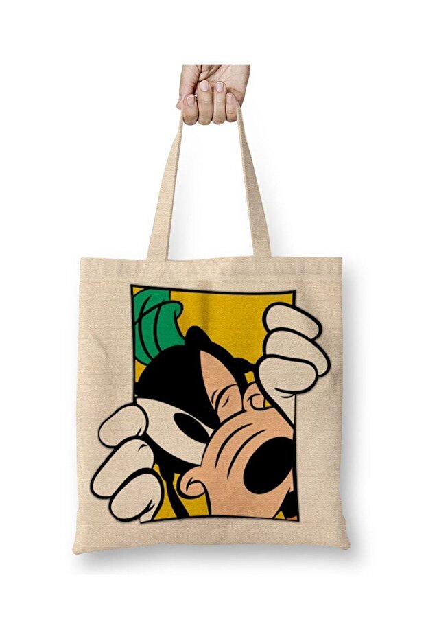 Estampa Pateta Cloth Bag Long Handle