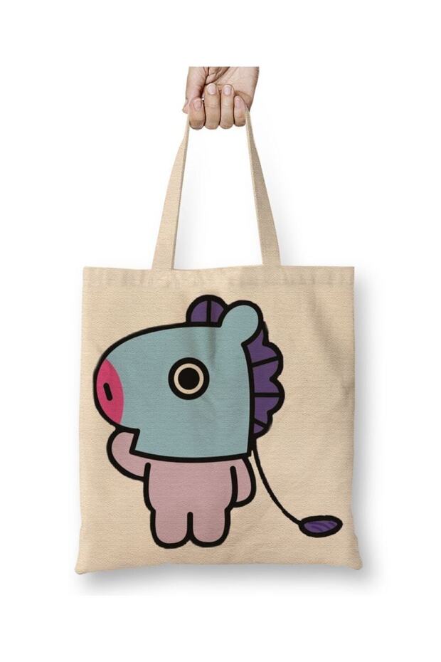 حقيبة قماش بمقبض طويل من Mang Bts 05
