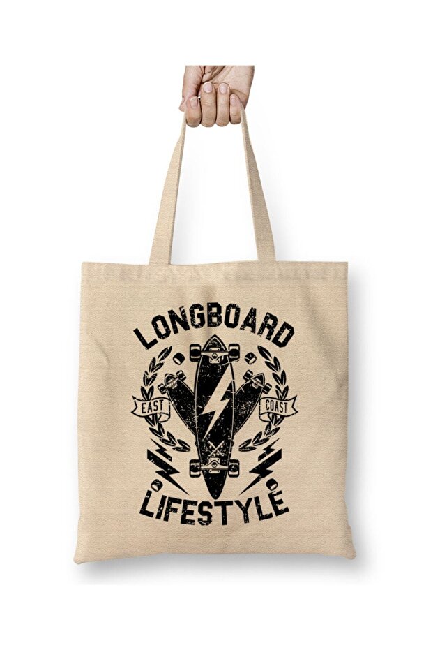 حقيبة قماش Longboard Lifestyle بمقبض طويل