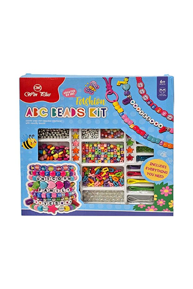 Win Plus kids Craft ABC Beads Set