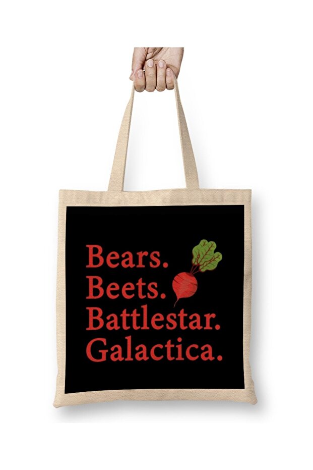 حقيبة حمل مكتبية من Bears Beets Battlestar Galactica بمقبض طويل