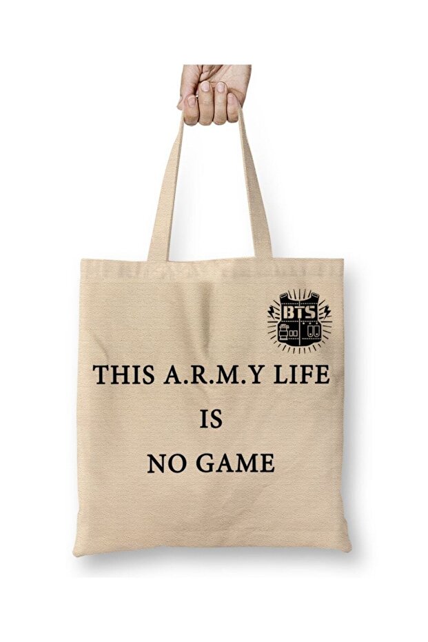 This Army Cloth Bag Long Handle