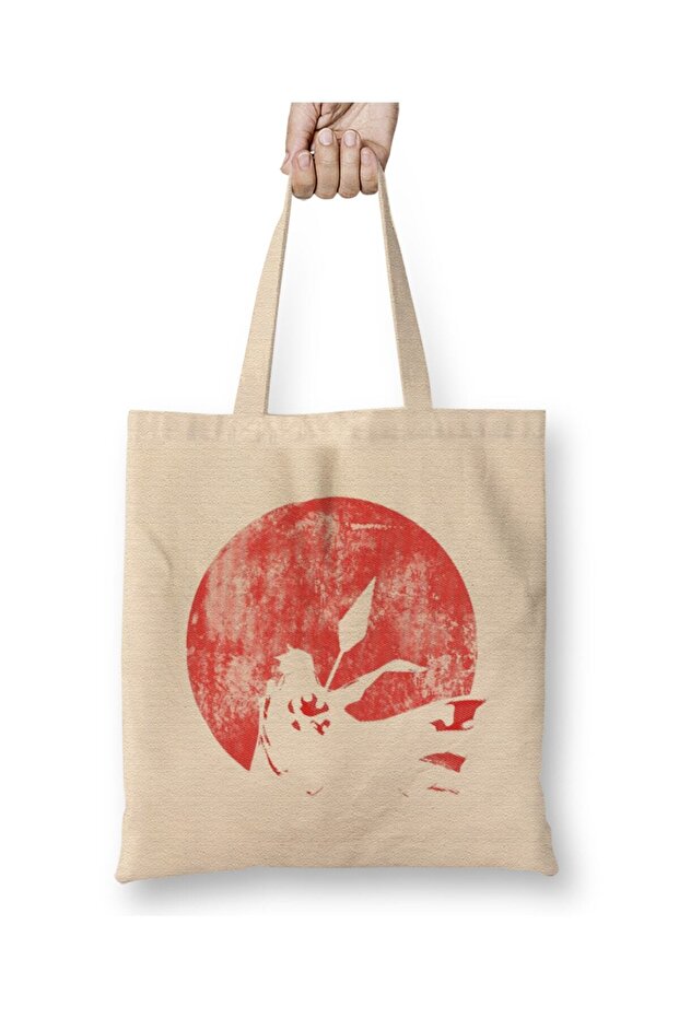 Row Row fight the power Cloth Bag Long Handle