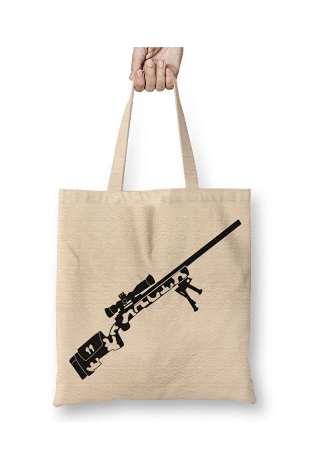 حقيبة قماش Airsoft Sniper Arte Preta بمقبض طويل
