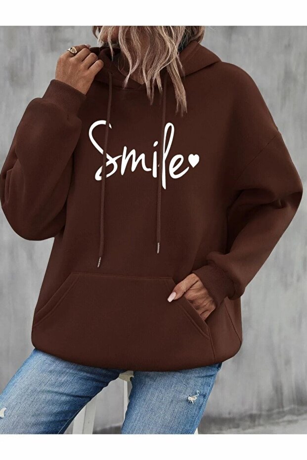 Unisex Printed Oversize Hoodie-sweatshirt