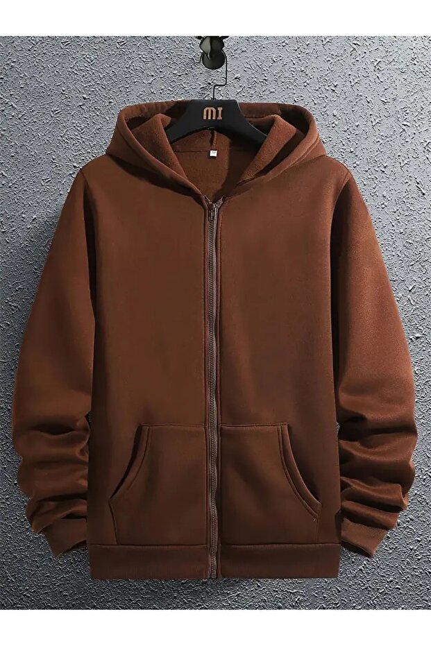 Zip Hooded Sweatshirt