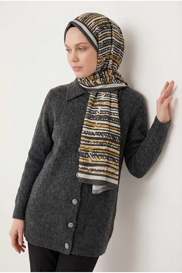 Patterned Soft Shawl 70026-05 - 3