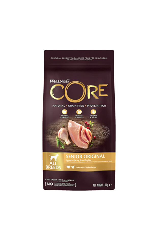 Core Senior Original Turkey with Chicken Recipe - 10 Kg