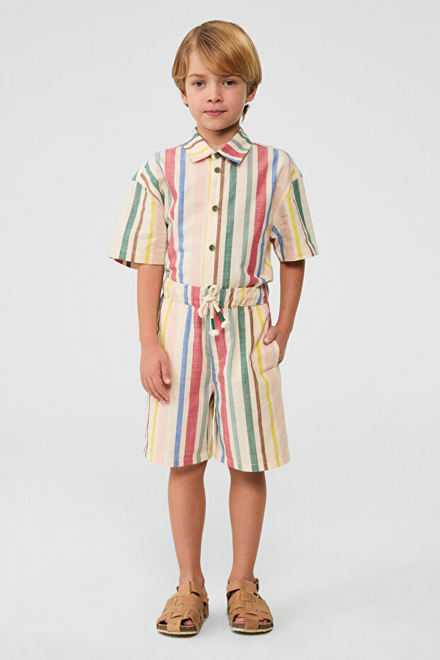 Boy Striped Shorts
