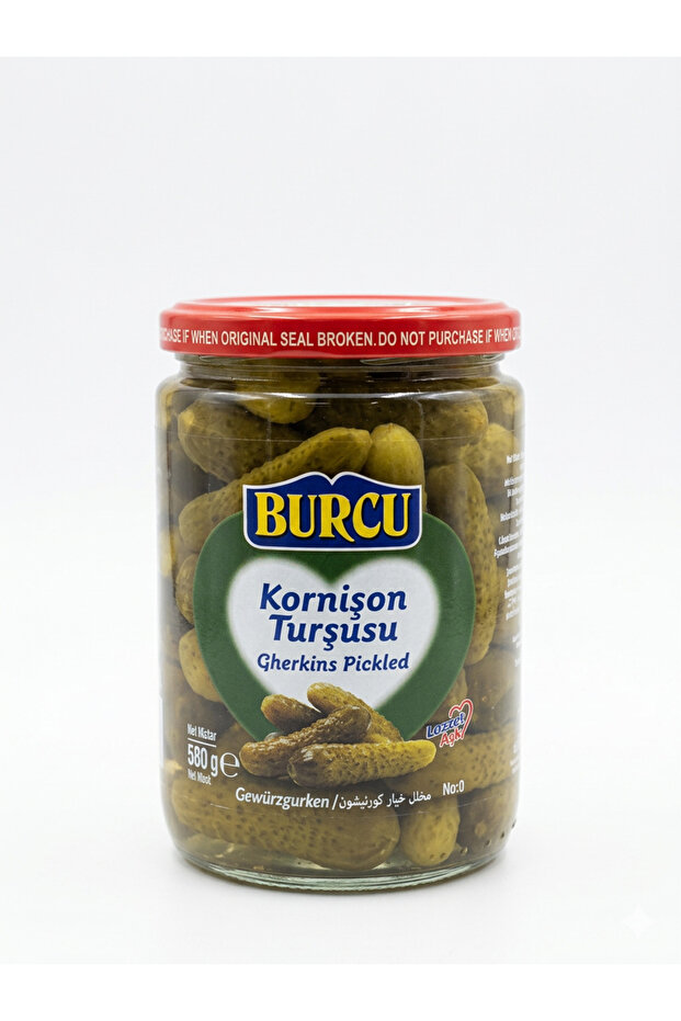 CUCUMBER GERKHINS PICKLE 580GM