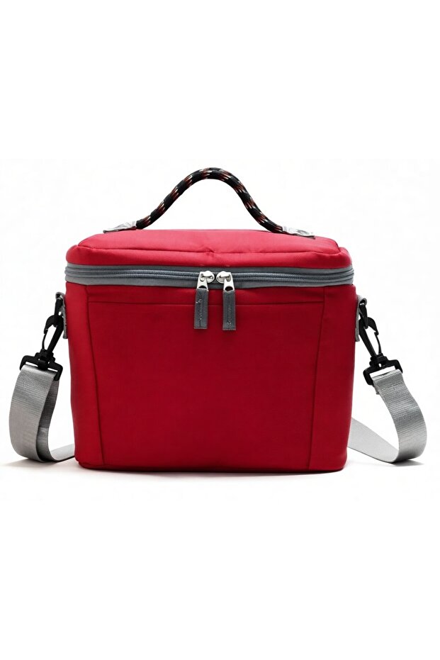 lunch box شنطة حافظة طعام حار ـ بارد قابلة للطي حقيبة غداء مع علب للاكل حقيبة وجبات