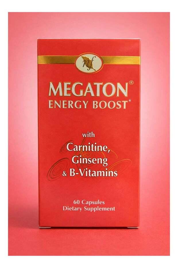 Megaton Energy Boost with Ginseng & B- vitamins