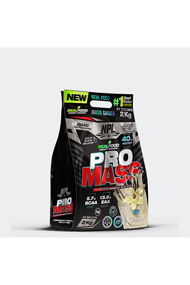 NPL Nutrition Pro Mass – High Carbohydrate Mass Gainer