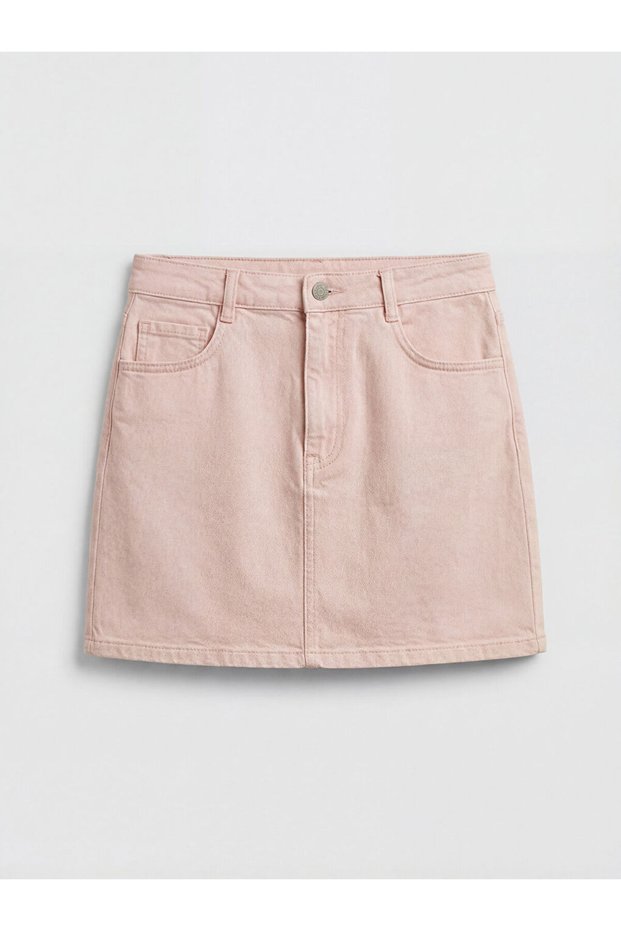 Lcw Kidspink Girls' Jean Shorts Skirt
