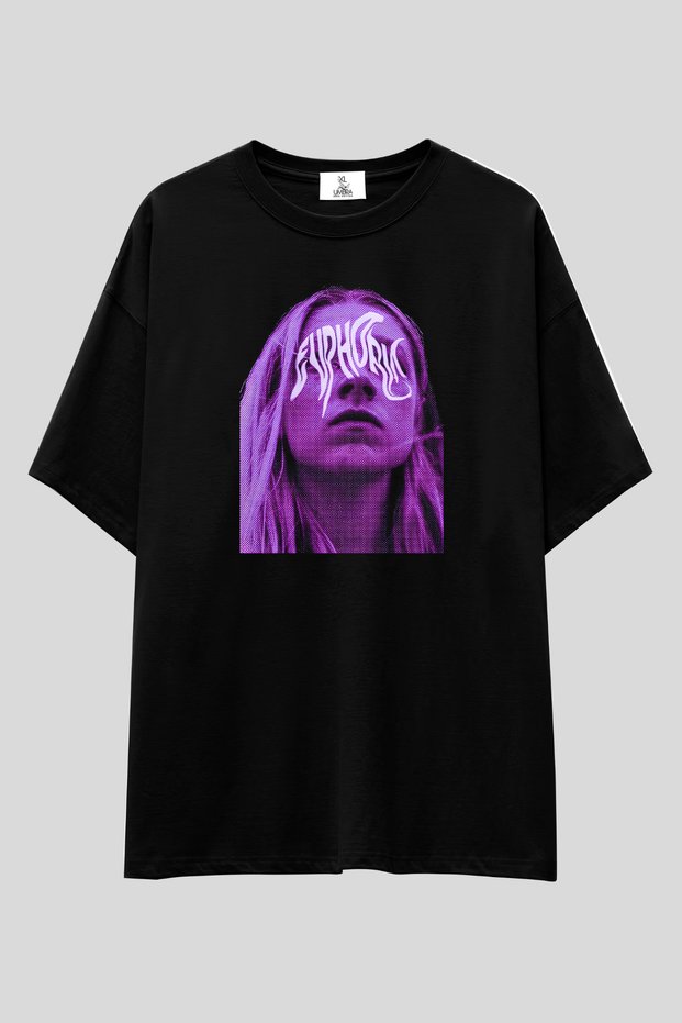 Euphoria Aesthetic Unisex T-Shirt | 100% Cotton Black & White Printed Special Design Tee