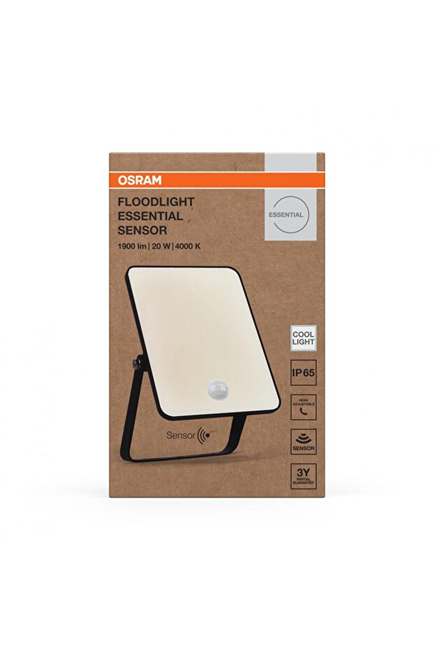 Fl Essential Sensor 20W 840 Bk - 1