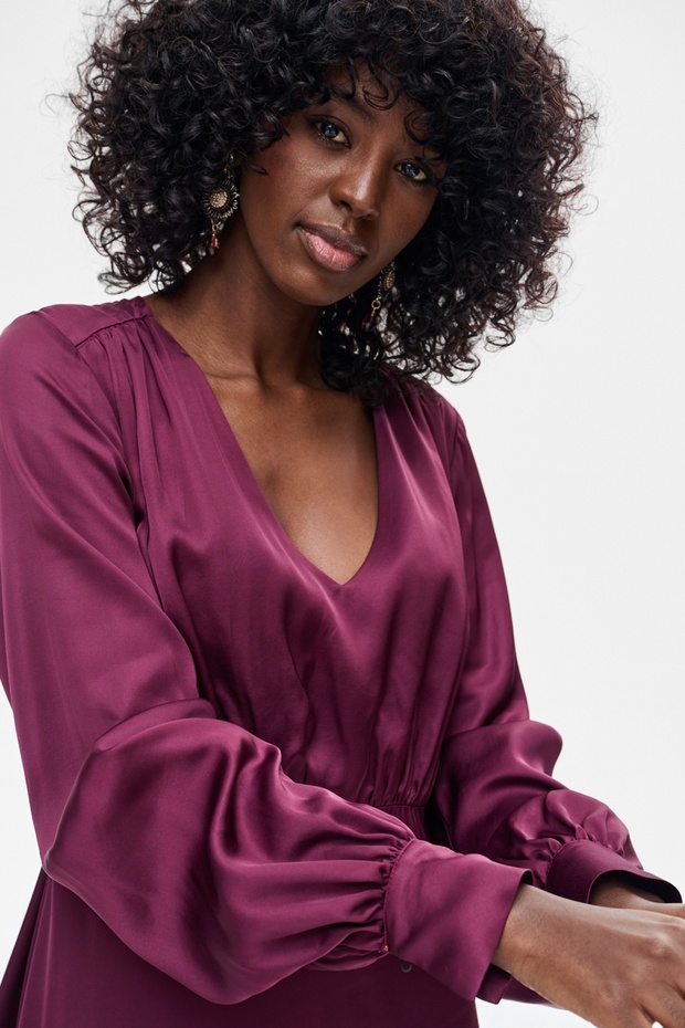 Rochie Margo Wine 34 - 3