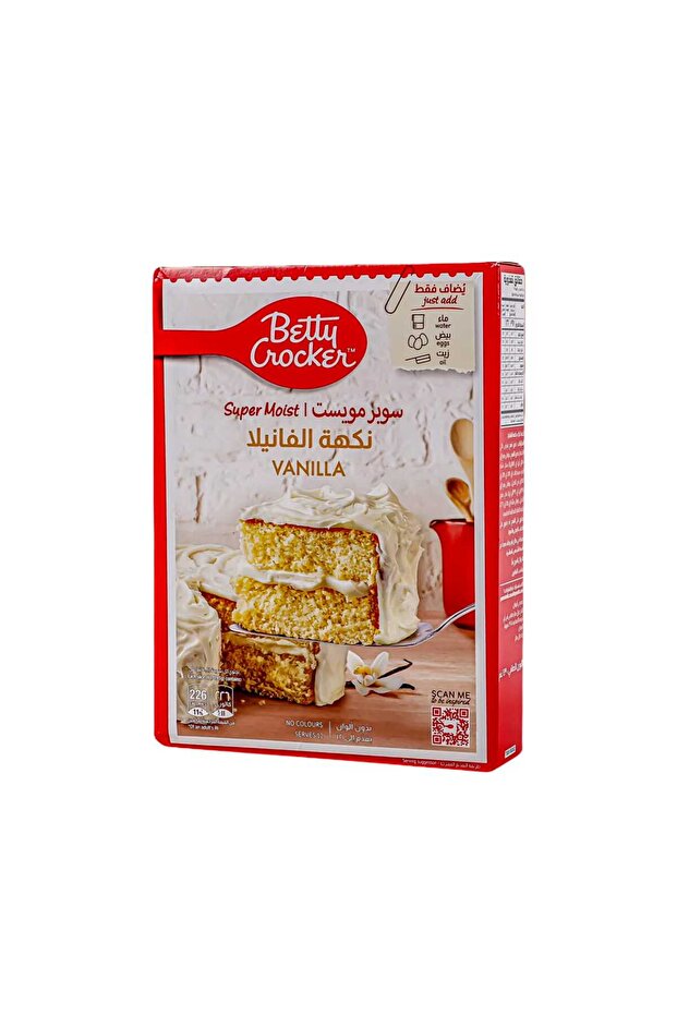 خليط كيك الفانيليا من كويكر 500 جرام