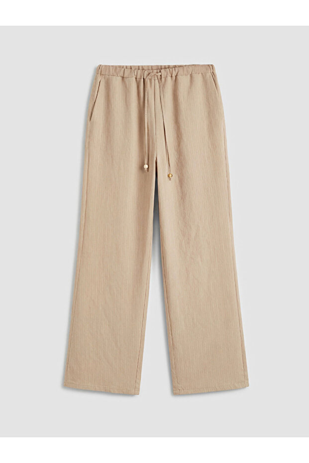 Nevavm Striped Modal Blended Women's Trousers with a Difference