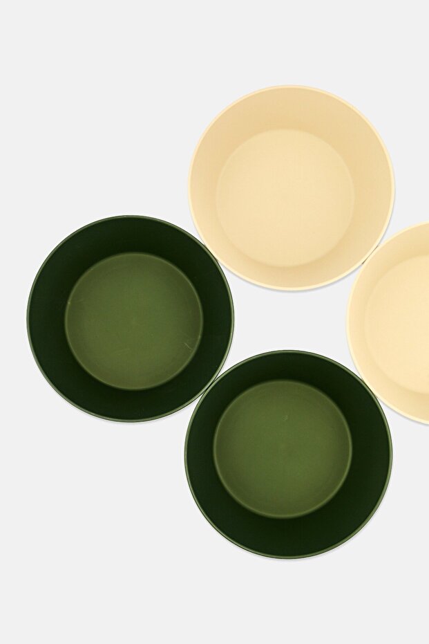 4Pcs Bio Based Bowls Set, Multicolor - 4