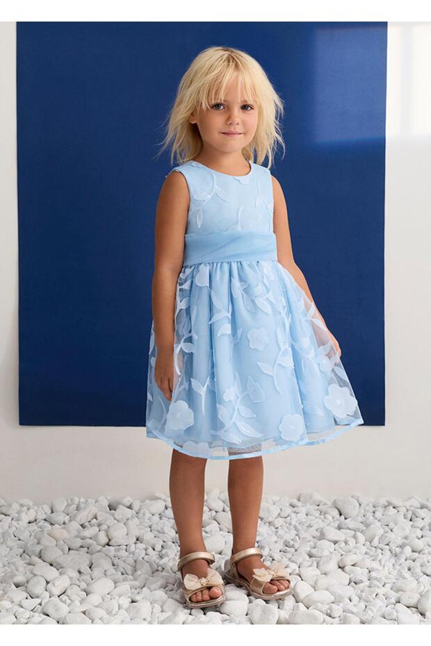 Abel&Lula Back Detailed Girls' Dress_Mnvs5042