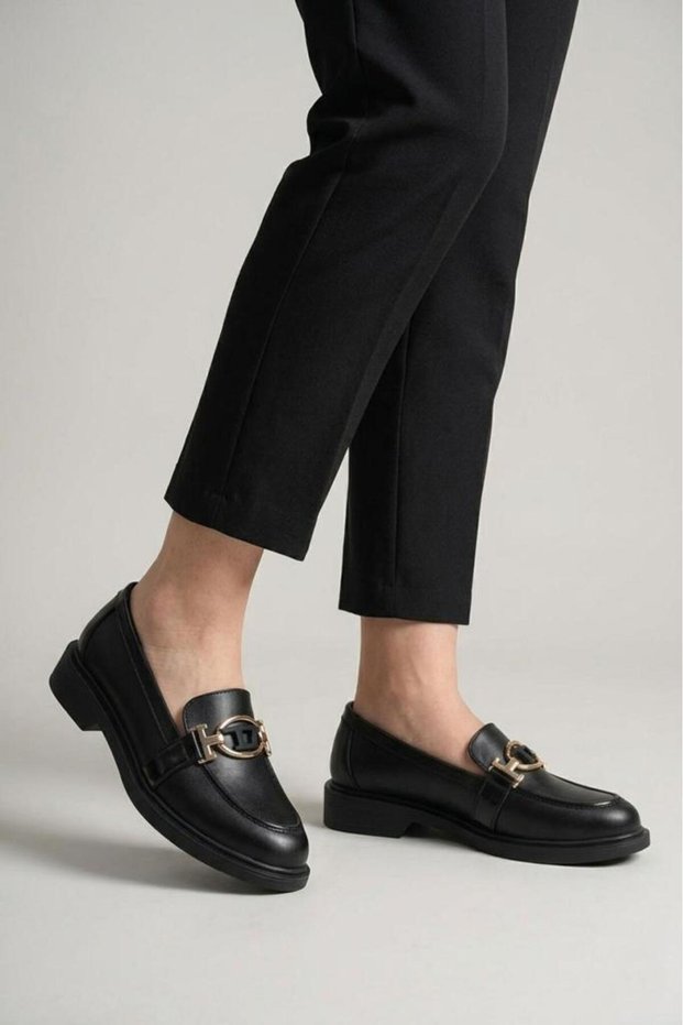 Ps-029 Women's Genuine Leather Casual Loafer Shoes