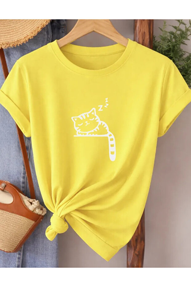 Unisex Crew Neck Oversize Cotton T-Shirt