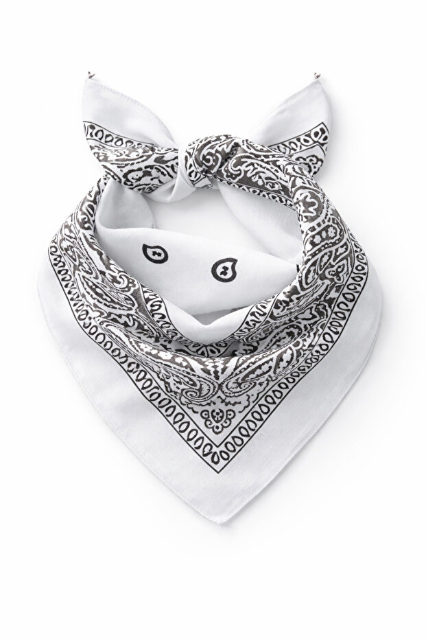 100% Cotton Ethnic Patterned Bandana Scarf Hair Band Neck Tie Daily Accessory