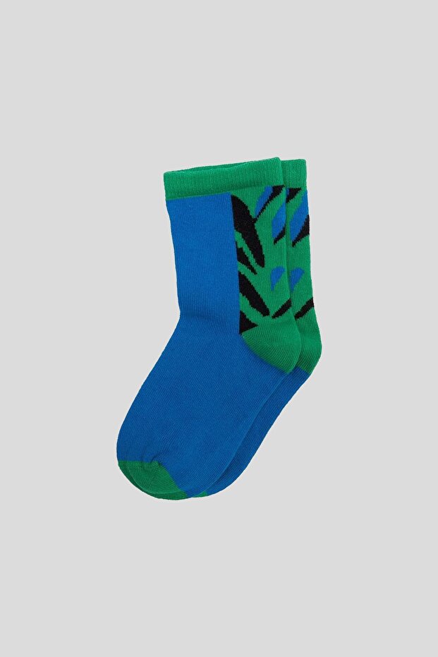 جوارب للأولاد باللون الأخضر من BG Store