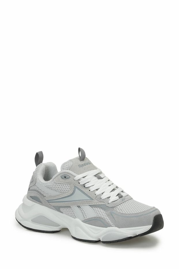 Charge Run Thick Sole Mesh Sneaker Gray Men's Sports Casual Shoes
