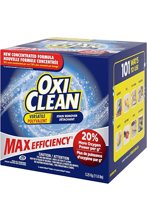 Versatile Max Efficiency Stain Remover 5.25Kg - 101 Ways To Use