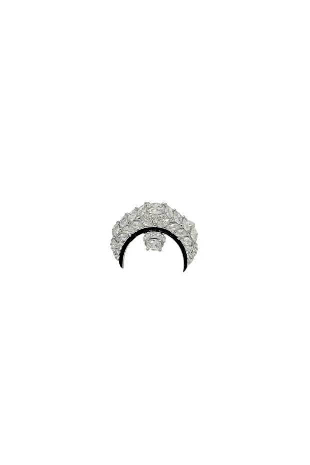 Moon Silver Ring