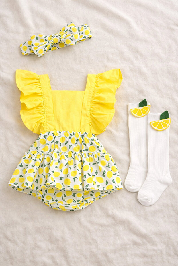 Limon Slopet Ve Çorap Set - 2