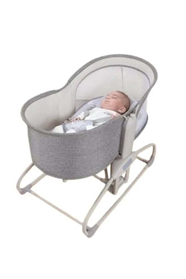4 in 1 Deluxe Multi-Functional Bassinet – Grey