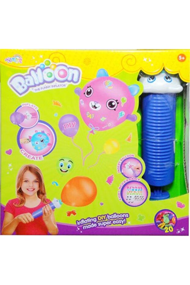 Set creativ - cu pompă de baloane - 1