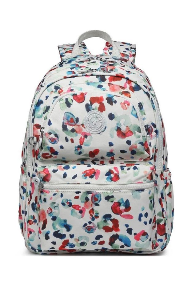 Colorful Multi-Pocket Waterproof Large Size School and Backpack Bag with Laptop Compartment and Back Support
