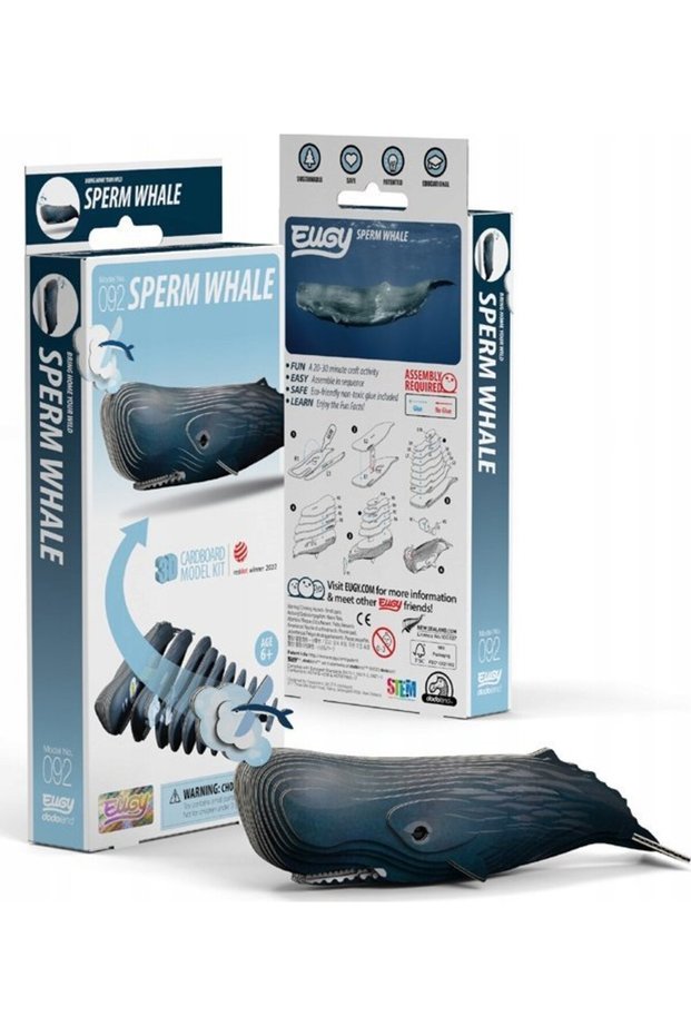Balena spermacă. Puzzle 3D