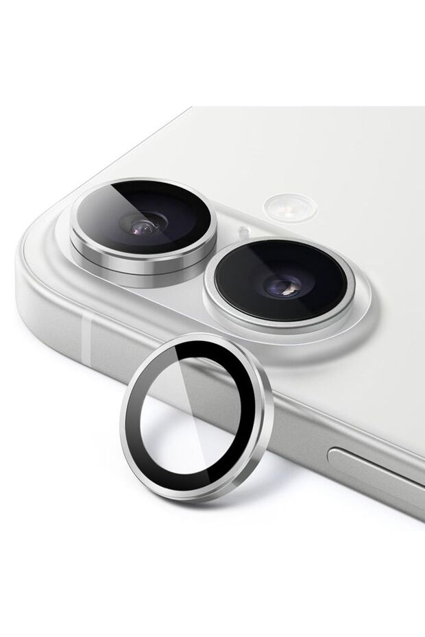 Lens Camera Tempered Glass Silver iPhone 17 - 1