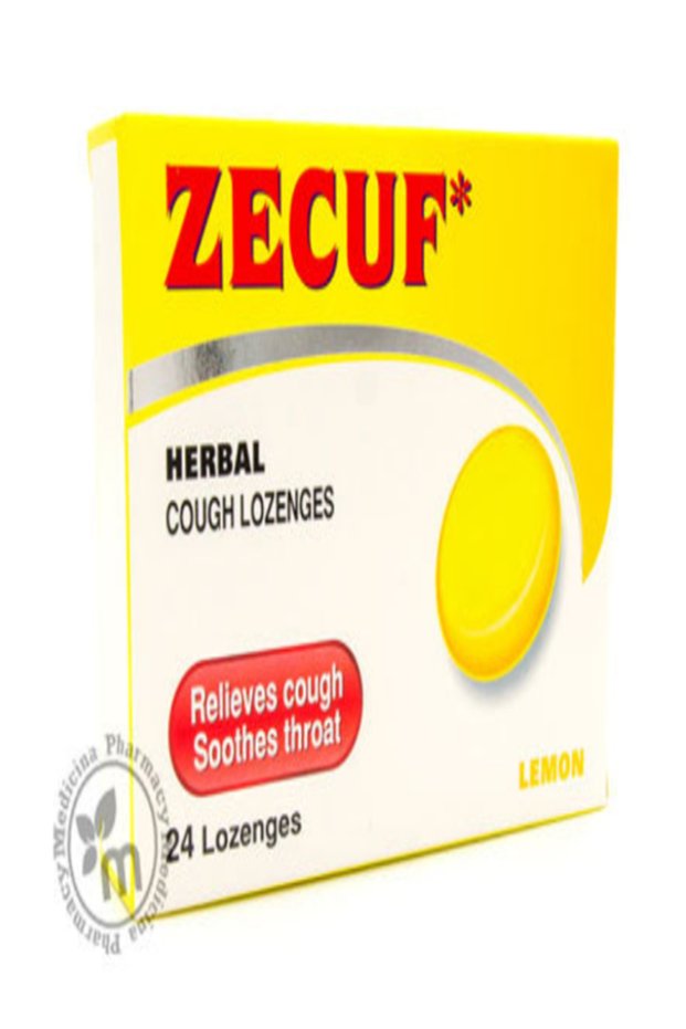 LOZENGES LEMON 24S