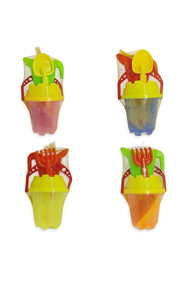 2302 - Large Neon Bucket Transparent China 25Pcs (Lisinya)