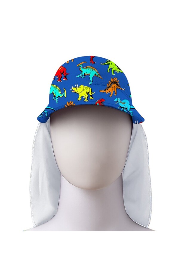 Children's Blue Austin Sun Hat Sk2631000012