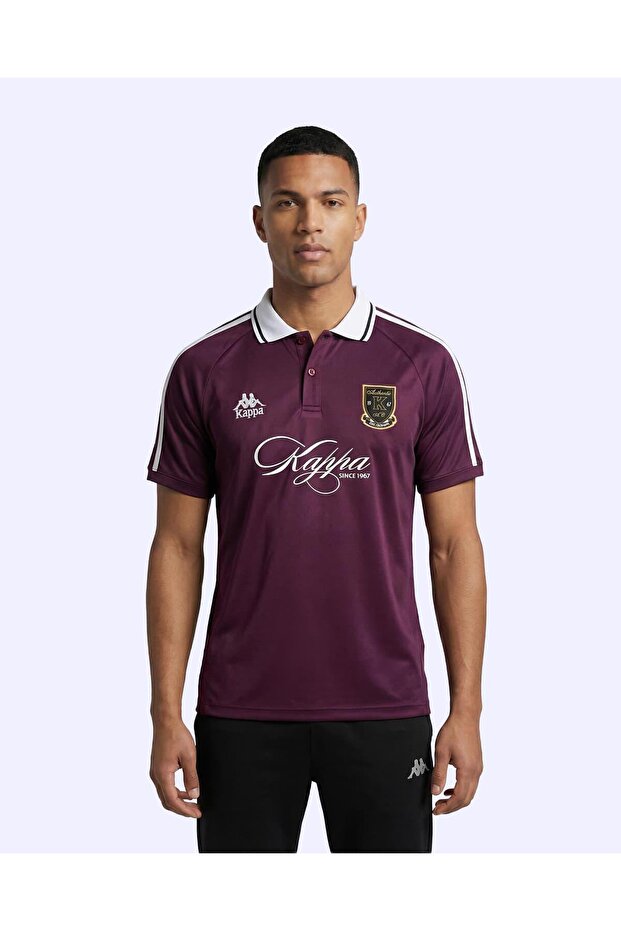 Kapio Polo Erkek Mor Regular Forma - 1