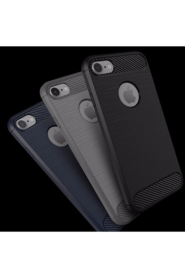 Case for iPhone 7, Techsuit, TPU, Black - 5
